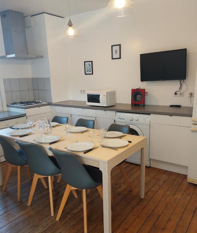 Les Belles Terrasses Dieppe ,3 Appartements , Le Vegetal De 1 A 8 Personnes , Le Tropical De 1 A 6 Personnes , Le Floral Avec Terrasse De 1 A 3 Personnes , Quartier Calme Au Stationnement Gratuit A Cote De L'Avenue Verte المظهر الخارجي الصورة