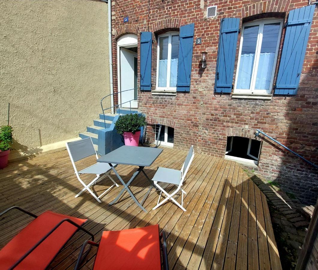 Les Belles Terrasses Dieppe ,3 Appartements , Le Vegetal De 1 A 8 Personnes , Le Tropical De 1 A 6 Personnes , Le Floral Avec Terrasse De 1 A 3 Personnes , Quartier Calme Au Stationnement Gratuit A Cote De L'Avenue Verte المظهر الخارجي الصورة