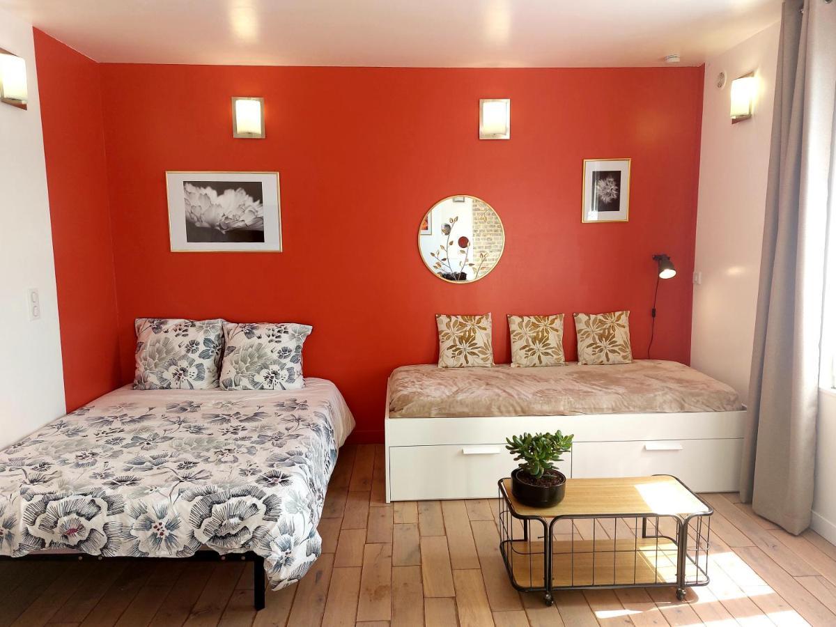 Les Belles Terrasses Dieppe ,3 Appartements , Le Vegetal De 1 A 8 Personnes , Le Tropical De 1 A 6 Personnes , Le Floral Avec Terrasse De 1 A 3 Personnes , Quartier Calme Au Stationnement Gratuit A Cote De L'Avenue Verte المظهر الخارجي الصورة